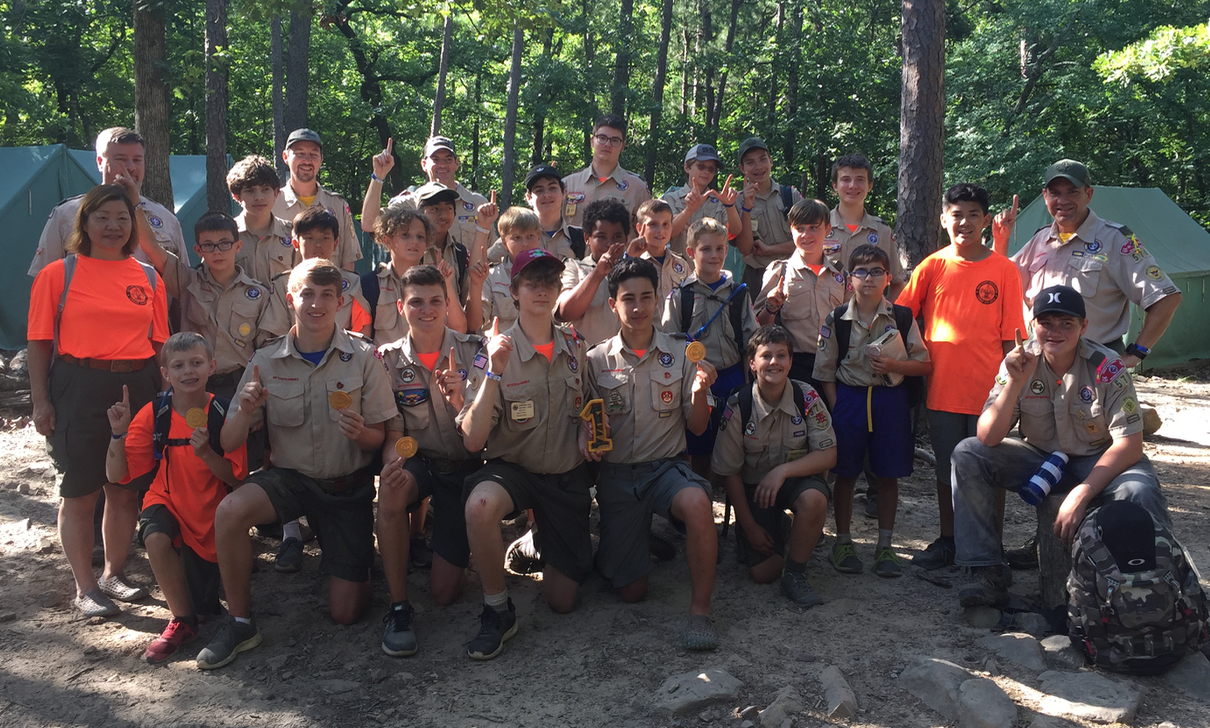 Troop 570 Takes 1st Place