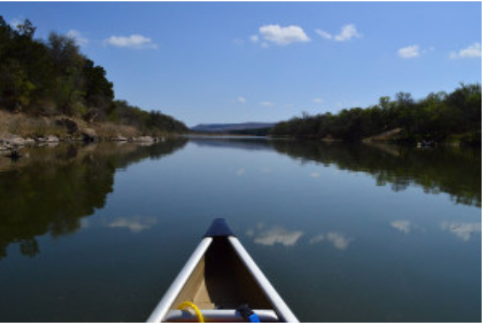 Canoeing on the Brazos