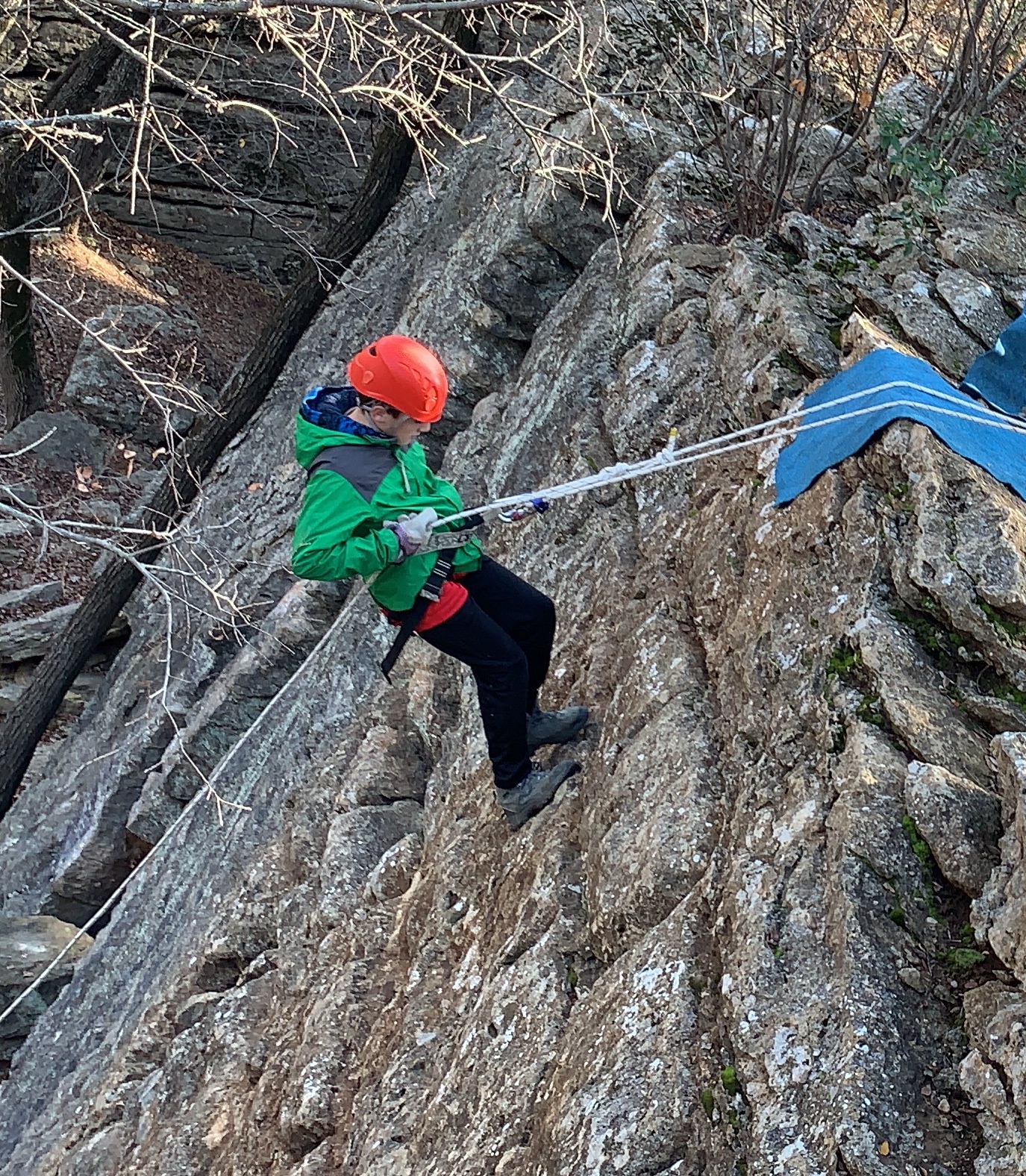 Climbing & Rappelling @ Sid Richardson Scout Ranch